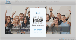 Desktop Screenshot of eiom.it